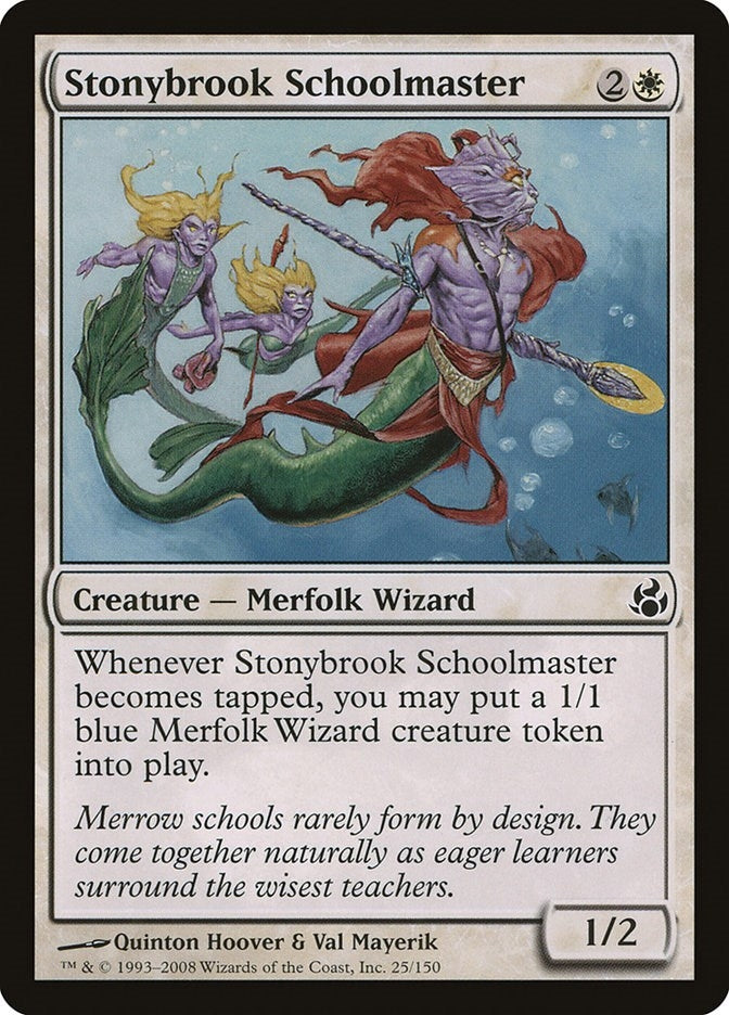 Image for Stonybrook Schoolmaster (25) (MOR) - Magic: The Gathering