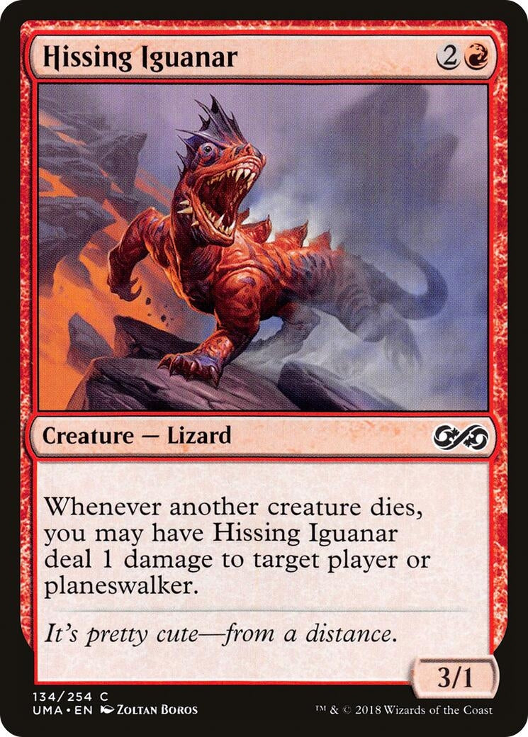 Hissing Iguanar (134) (UMA)