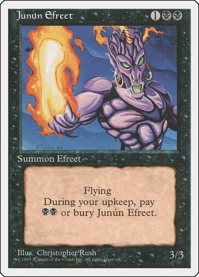 Image for Junun Efreet (27) (4ED) - Magic: The Gathering