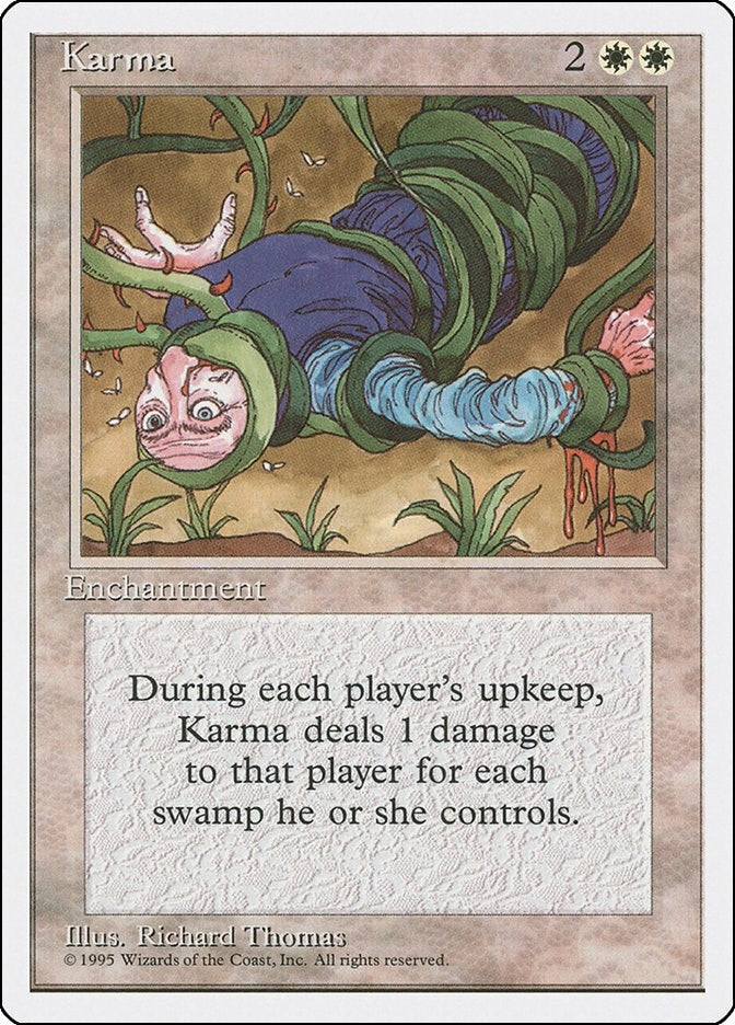 Image for Karma (4ED) - Magic: The Gathering