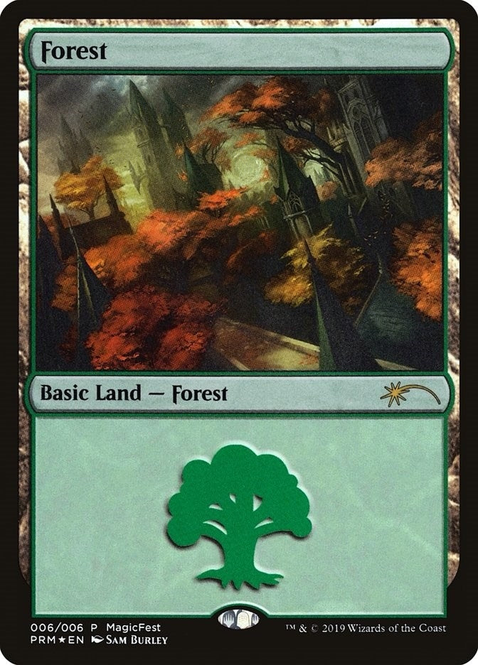 Image for Forest (2019) (6) (MFP) - Magic: The Gathering