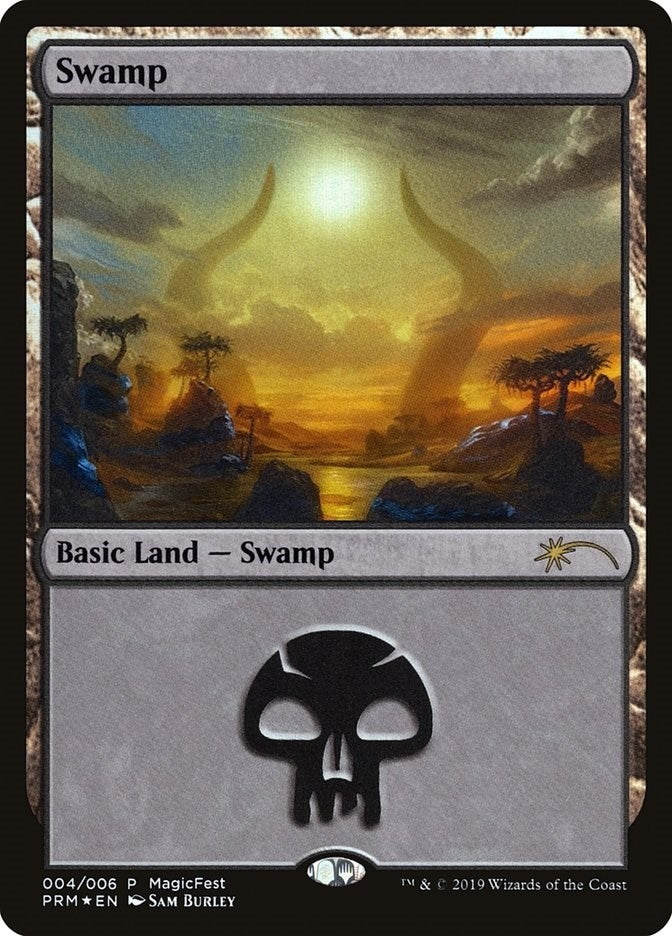 Image for Swamp (2019) (4) (MFP) - Magic: The Gathering