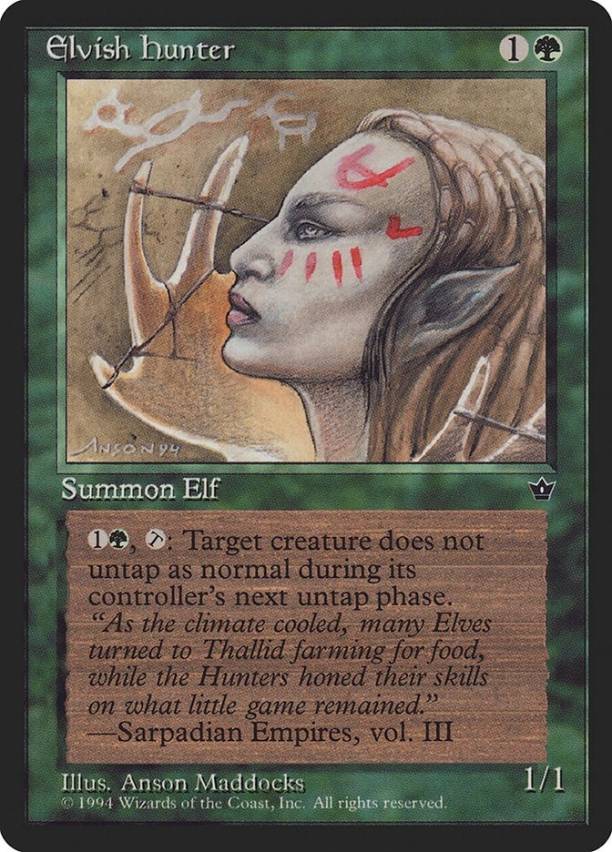 Image for Elvish Hunter (Maddocks) (FEM) - Magic: The Gathering