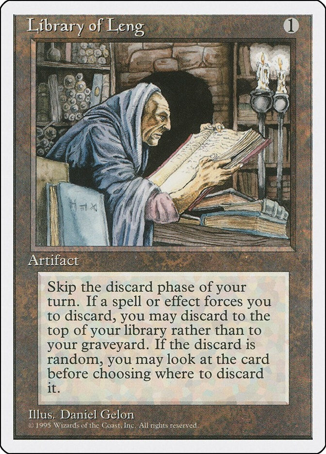 Image for Library of Leng (351) (4ED) - Magic: The Gathering