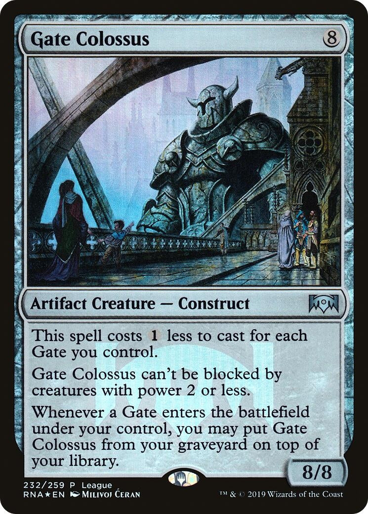 Image for Gate Colossus (232) (LEP) - Magic: The Gathering