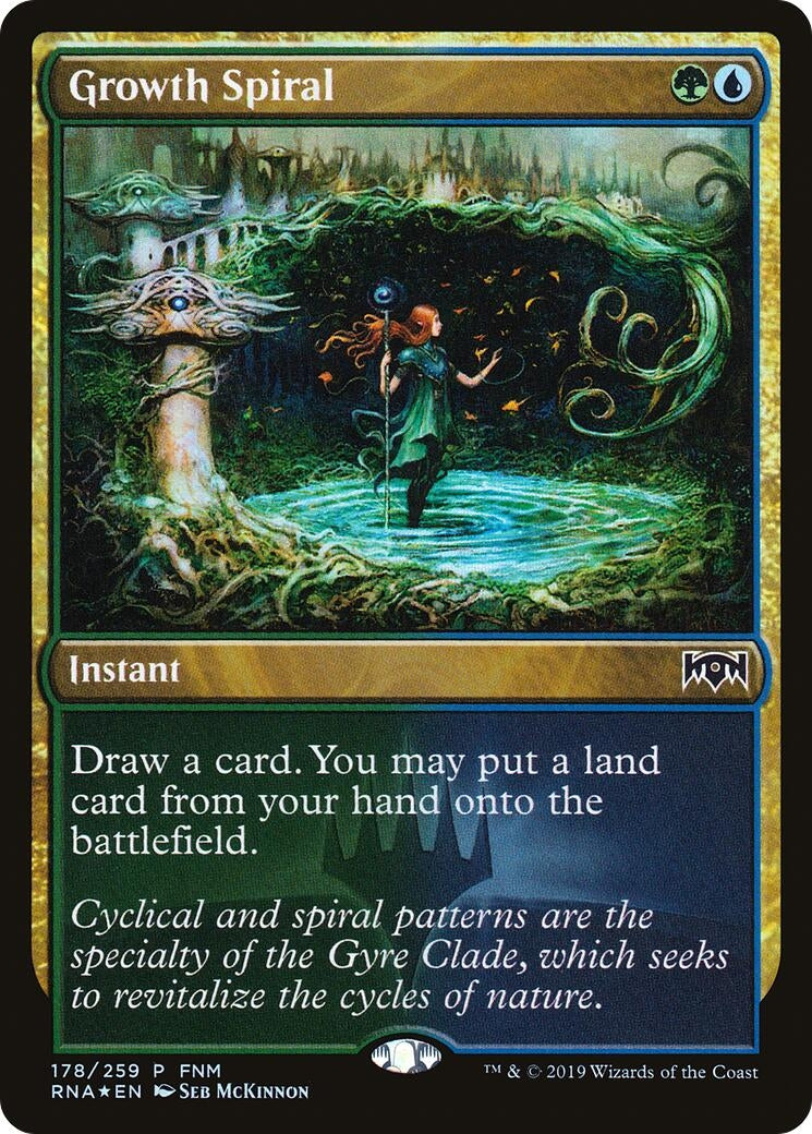 Image for Growth Spiral (178) (FNM) - Magic: The Gathering