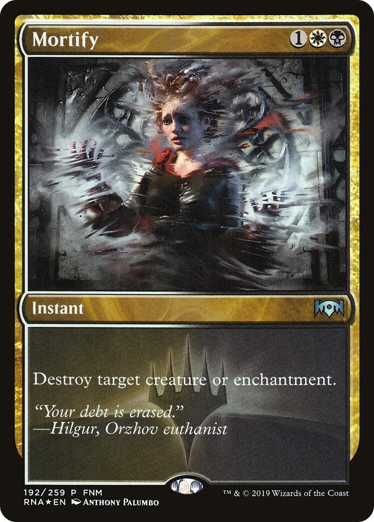 Image for Mortify (192) (FNM) - Magic: The Gathering