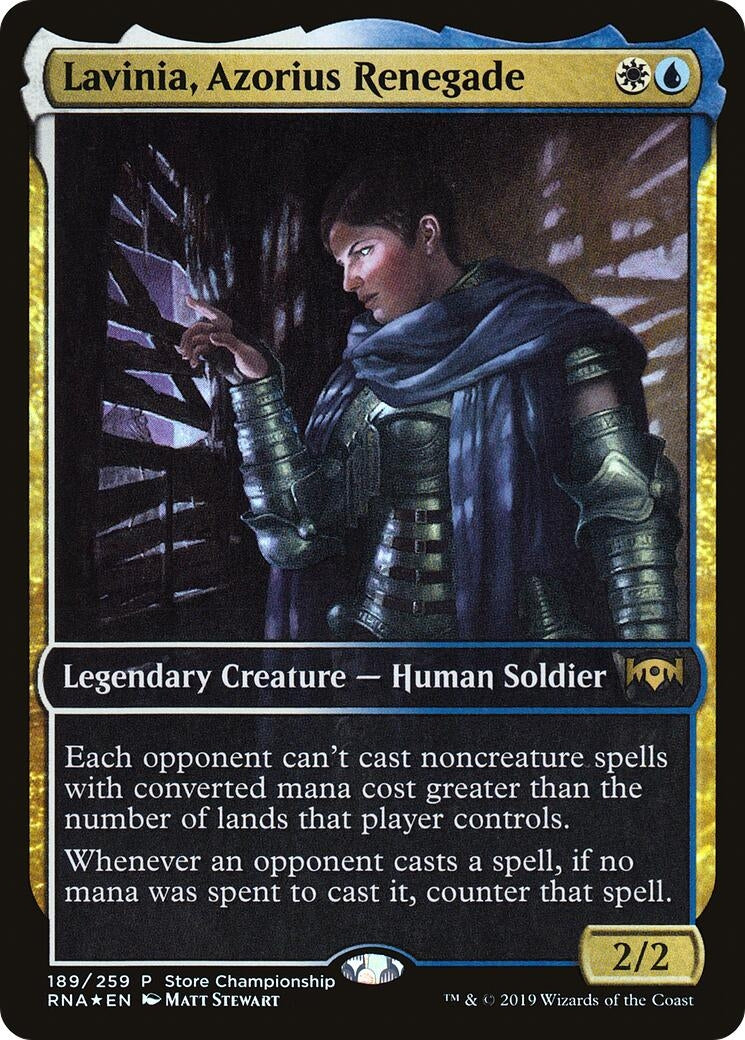 Image for Lavinia, Azorius Renegade (189) (GAME) - Magic: The Gathering