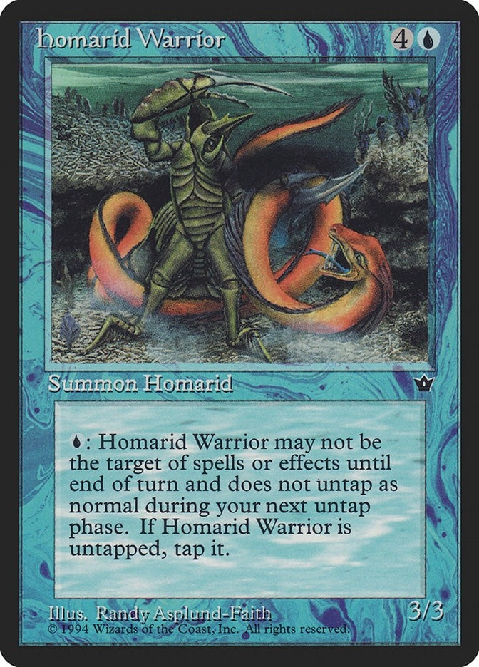 Image for Homarid Warrior (Asplund-Faith) (FEM) - Magic: The Gathering