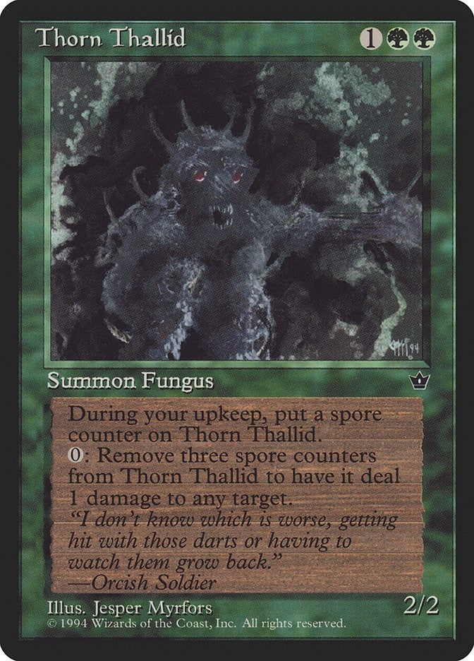 Image for Thorn Thallid (Myrfors) (FEM) - Magic: The Gathering