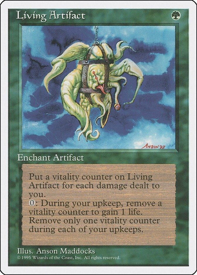 Image for Living Artifact (4ED) - Magic: The Gathering