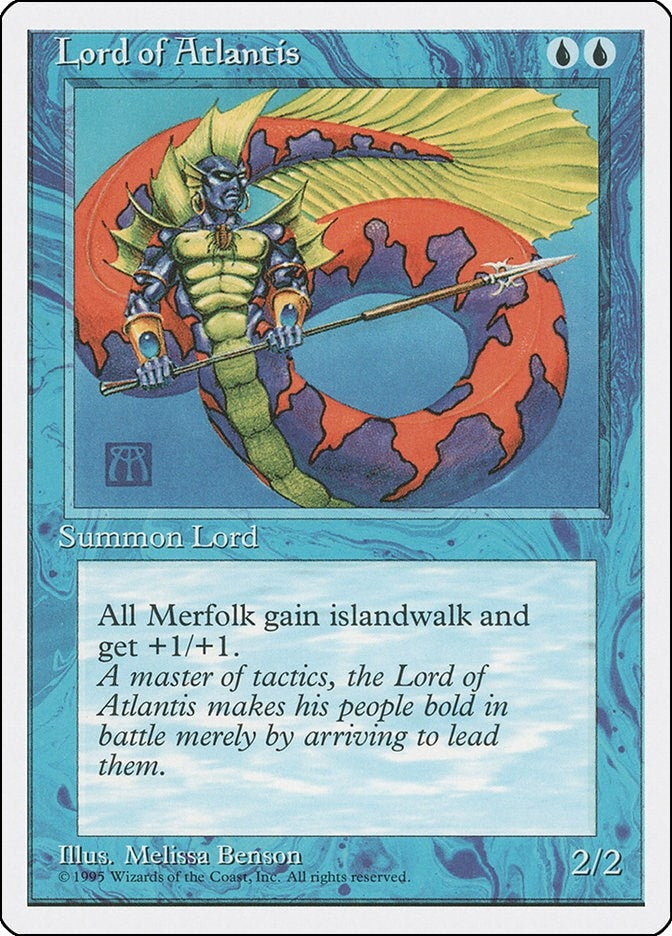 Image for Lord of Atlantis (82) (4ED) - Magic: The Gathering