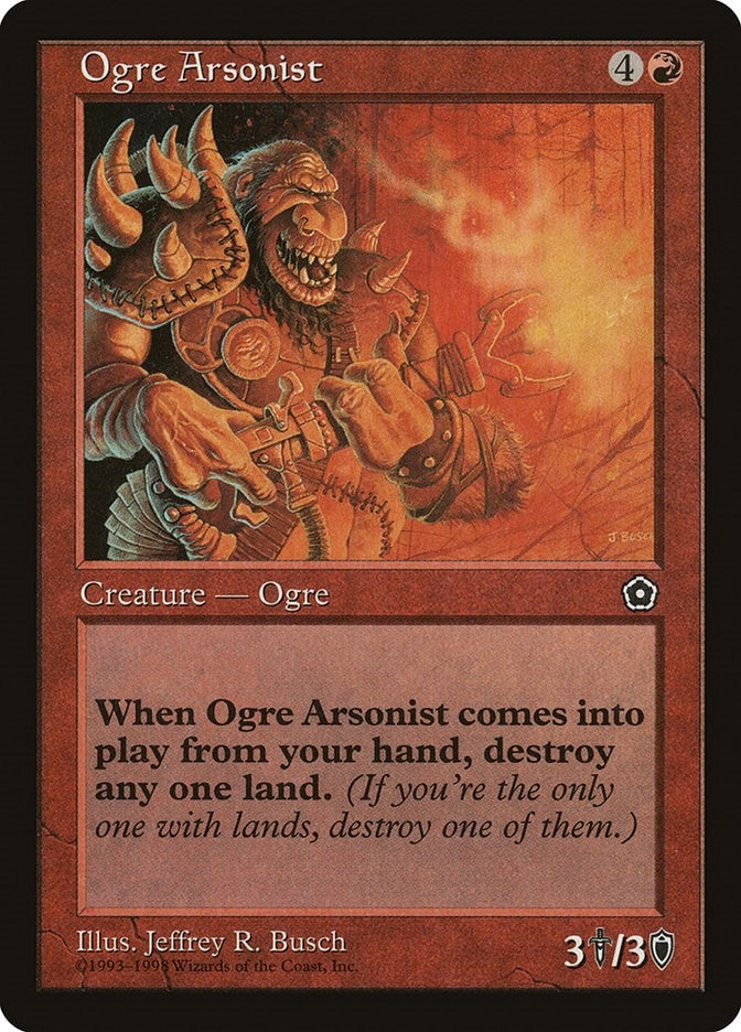 Image for Ogre Arsonist (P02) - Magic: The Gathering