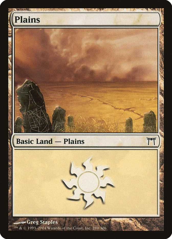 Image for Plains (289) (289) (CHK) - Magic: The Gathering