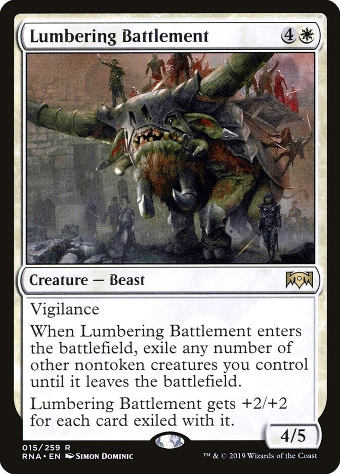 Lumbering Battlement (15) (RNA)