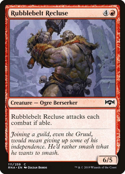 Rubblebelt Recluse (111) (RNA)