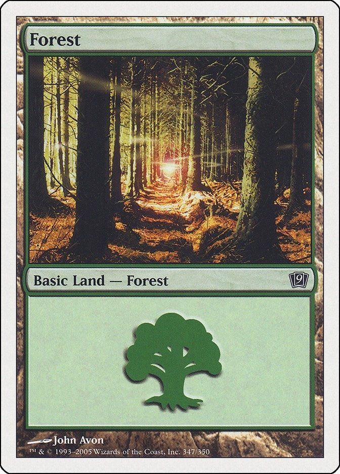 Image for Forest (347) (347) (9ED) - Magic: The Gathering