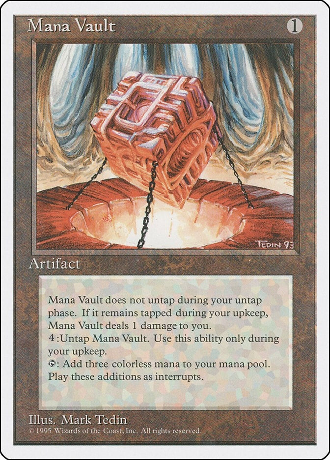 Image for Mana Vault (352) (4ED) - Magic: The Gathering