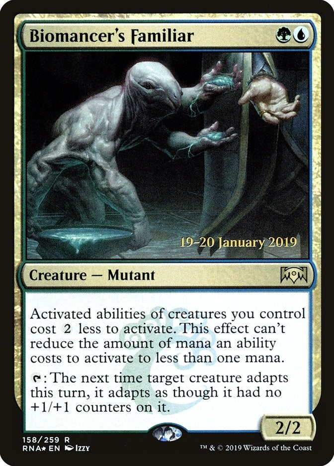 Image for Biomancer's Familiar (158) (PRE) - Magic: The Gathering
