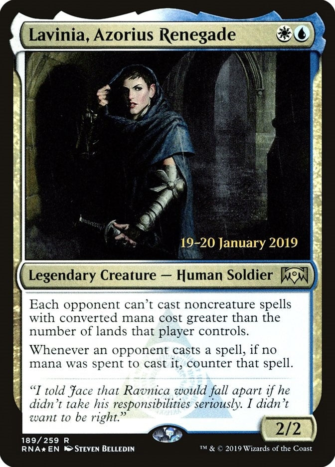 Image for Lavinia, Azorius Renegade (189) (PRE) - Magic: The Gathering