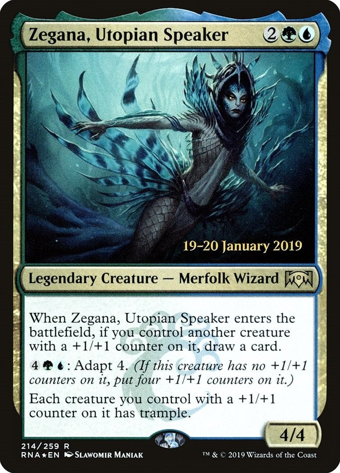 Image for Zegana, Utopian Speaker (214) (PRE) - Magic: The Gathering