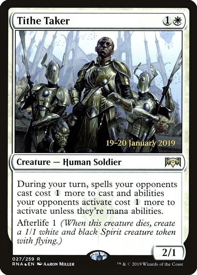 Image for Tithe Taker (27) (PRE) - Magic: The Gathering