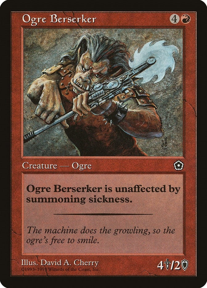 Image for Ogre Berserker (P02) - Magic: The Gathering