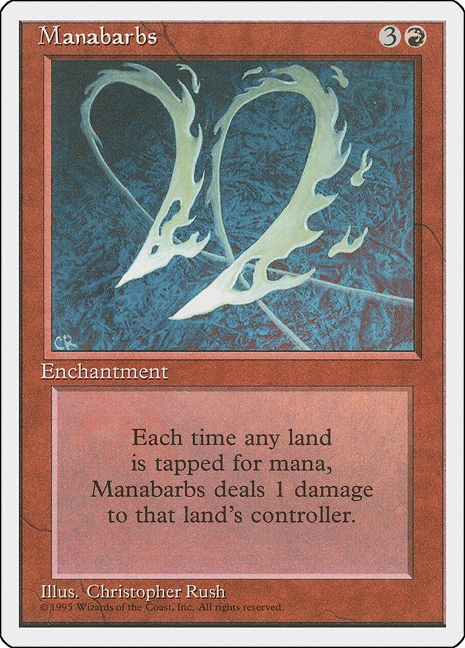 Image for Manabarbs (4ED) - Magic: The Gathering