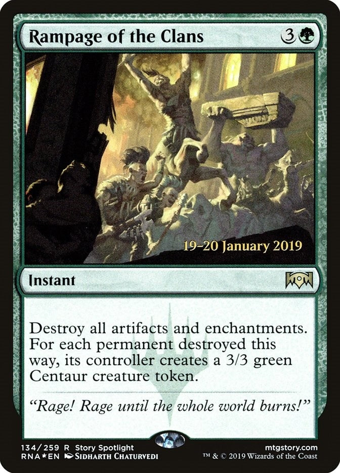 Image for Rampage of the Clans (134) (PRE) - Magic: The Gathering