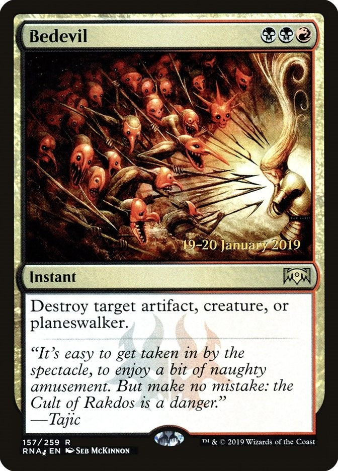 Image for Bedevil (157) (PRE) - Magic: The Gathering