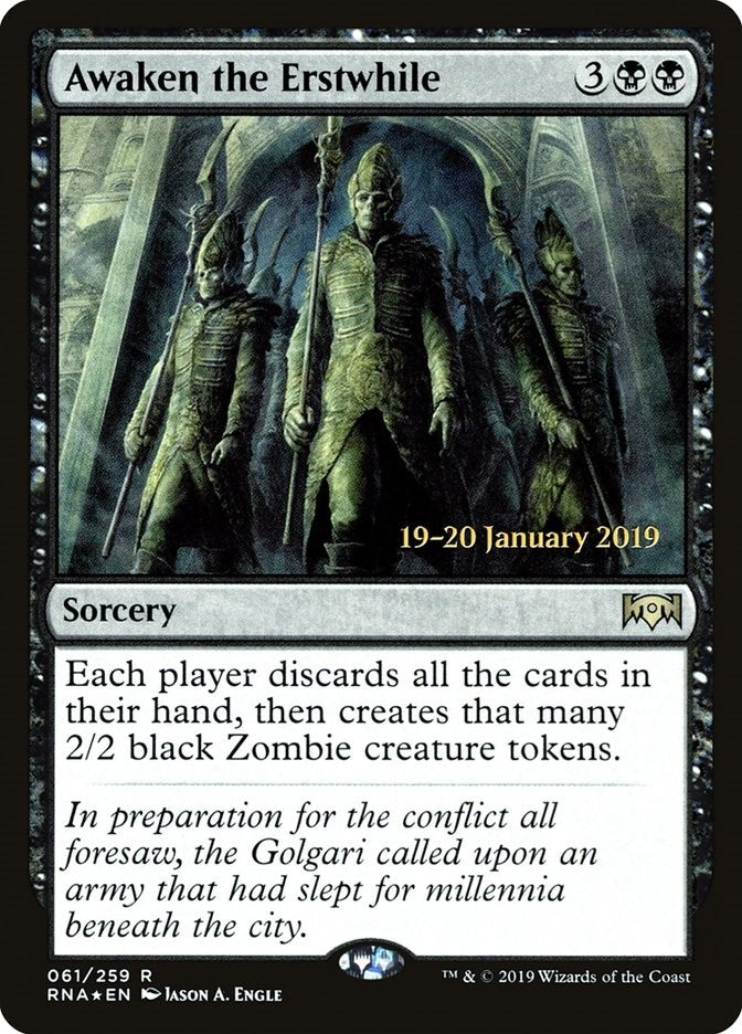 Image for Awaken the Erstwhile (61) (PRE) - Magic: The Gathering
