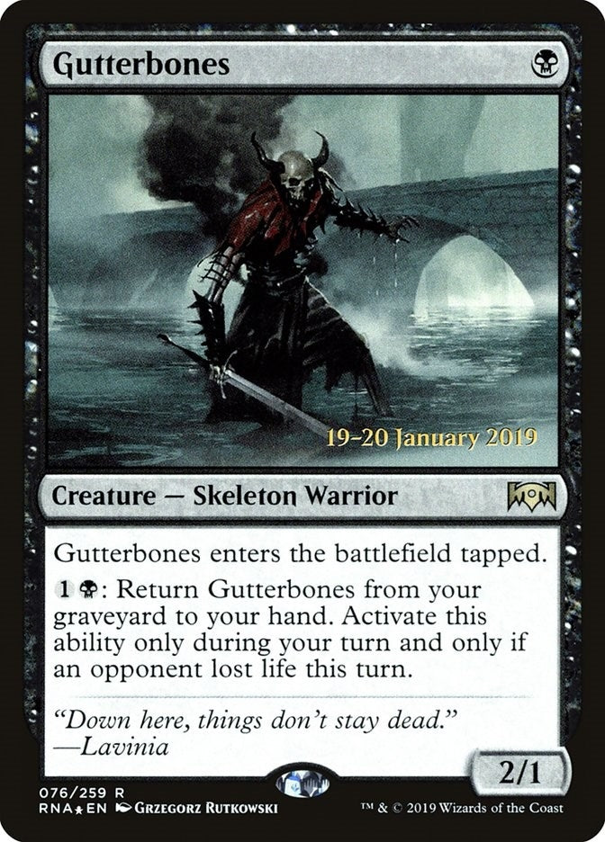 Image for Gutterbones (76) (PRE) - Magic: The Gathering