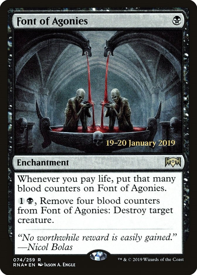 Image for Font of Agonies (74) (PRE) - Magic: The Gathering