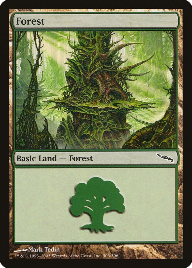 Image for Forest (303) (303) (MRD) - Magic: The Gathering