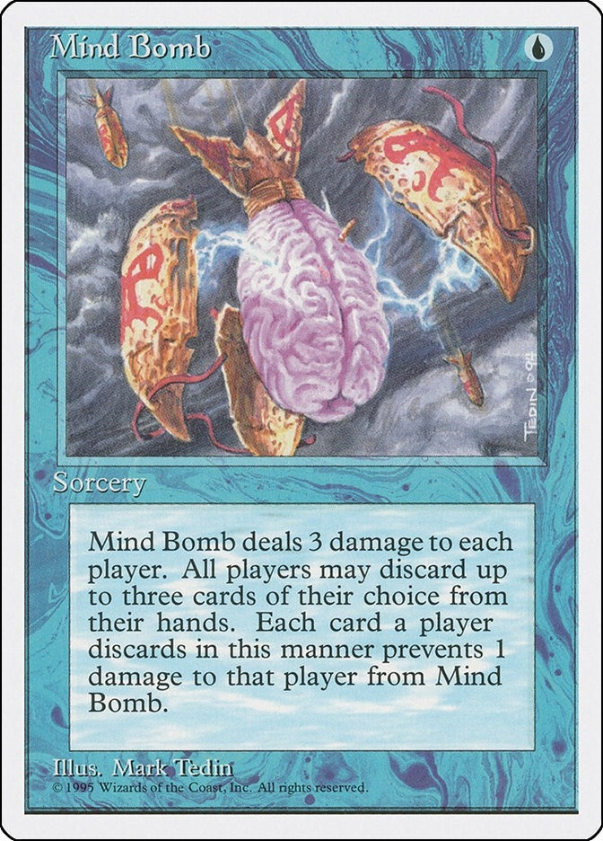 Image for Mind Bomb (4ED) - Magic: The Gathering