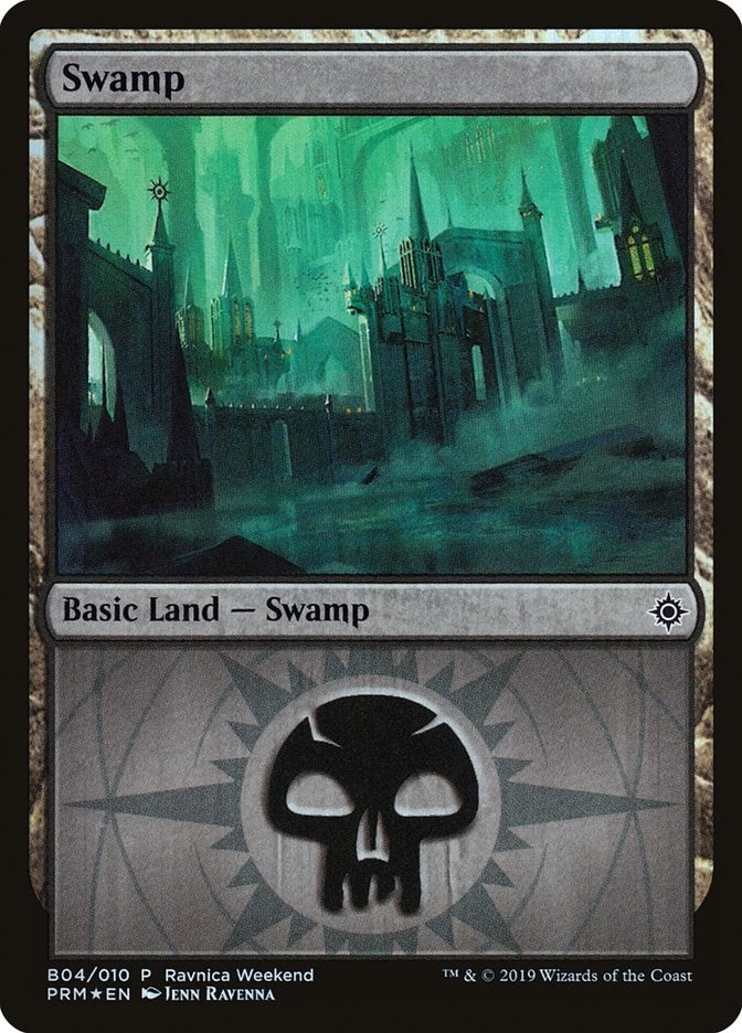 Image for Swamp - Orzhov (B04) (4) (LARP) - Magic: The Gathering