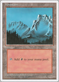 Image for Mountain (B) (184) (4ED) - Magic: The Gathering