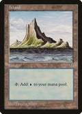 Image for Island (Off-Center Spire) (MIR) - Magic: The Gathering
