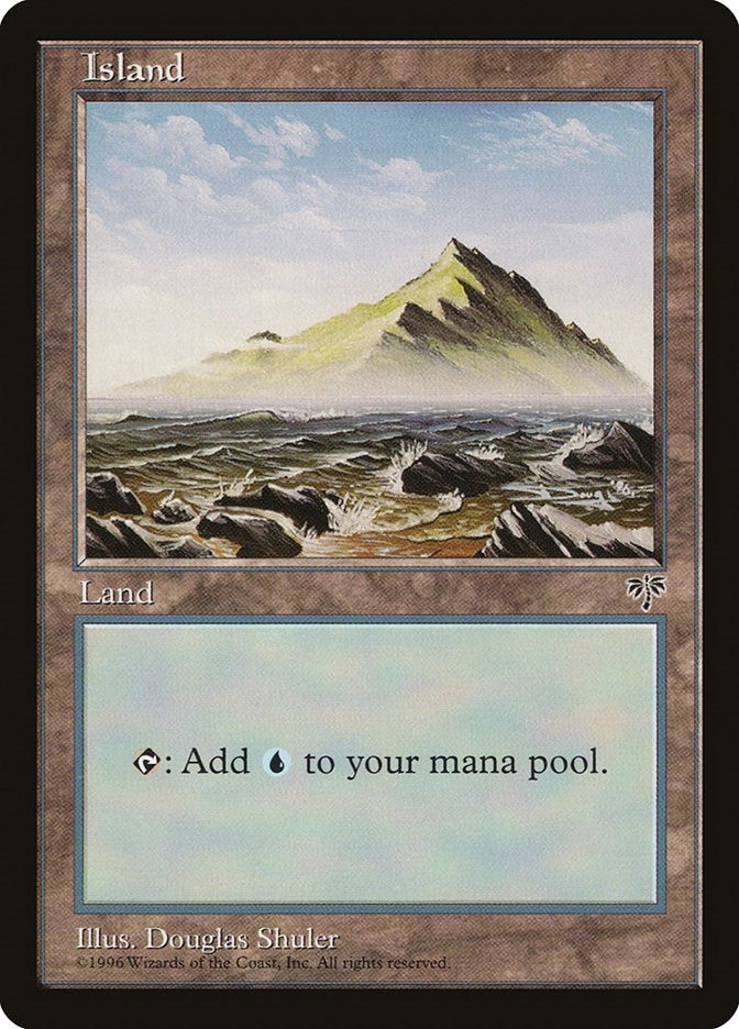 Image for Island (Rocky Water) (MIR) - Magic: The Gathering