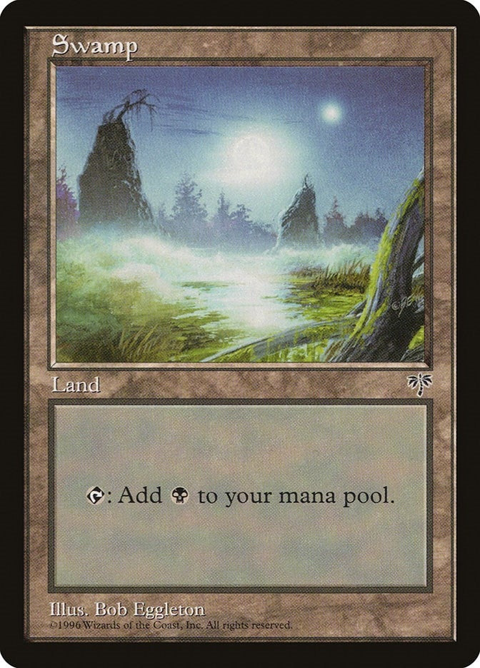 Image for Swamp (Foggy Night) (MIR) - Magic: The Gathering