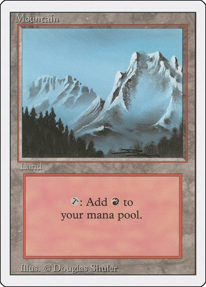 Image for Mountain (B) (291) (3ED) - Magic: The Gathering