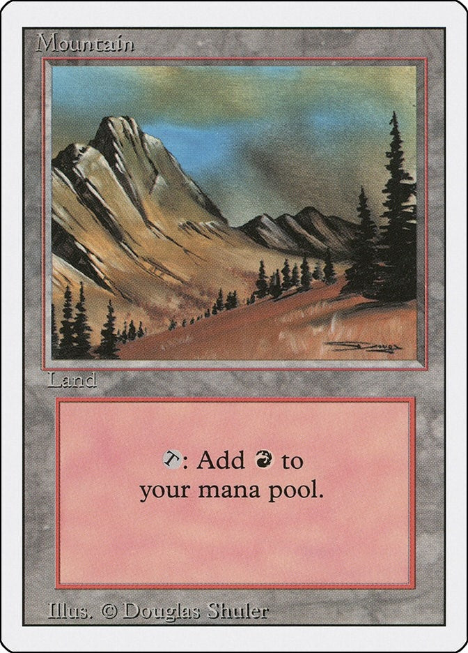 Image for Mountain (C) (292) (3ED) - Magic: The Gathering