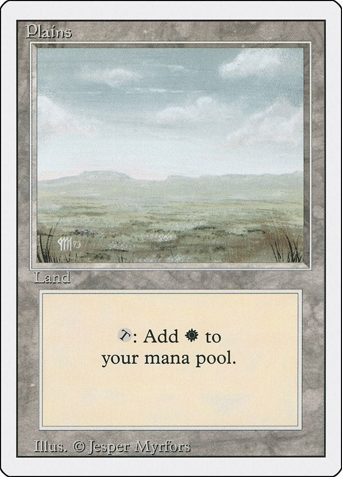 Image for Plains (C) (295) (3ED) - Magic: The Gathering