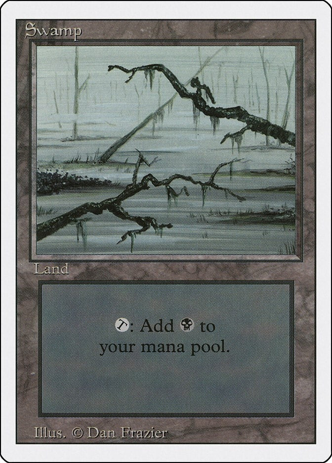 Image for Swamp (C) (300) (3ED) - Magic: The Gathering