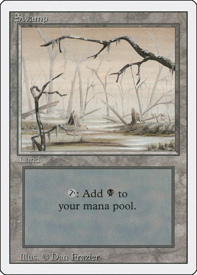 Image for Swamp (B) (301) (3ED) - Magic: The Gathering
