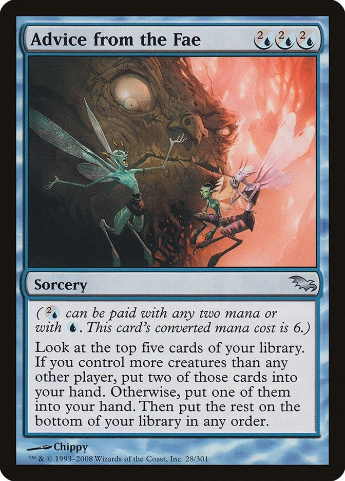 Image for Advice from the Fae (28) (SHM) - Magic: The Gathering