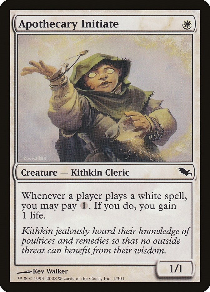 Image for Apothecary Initiate (1) (SHM) - Magic: The Gathering