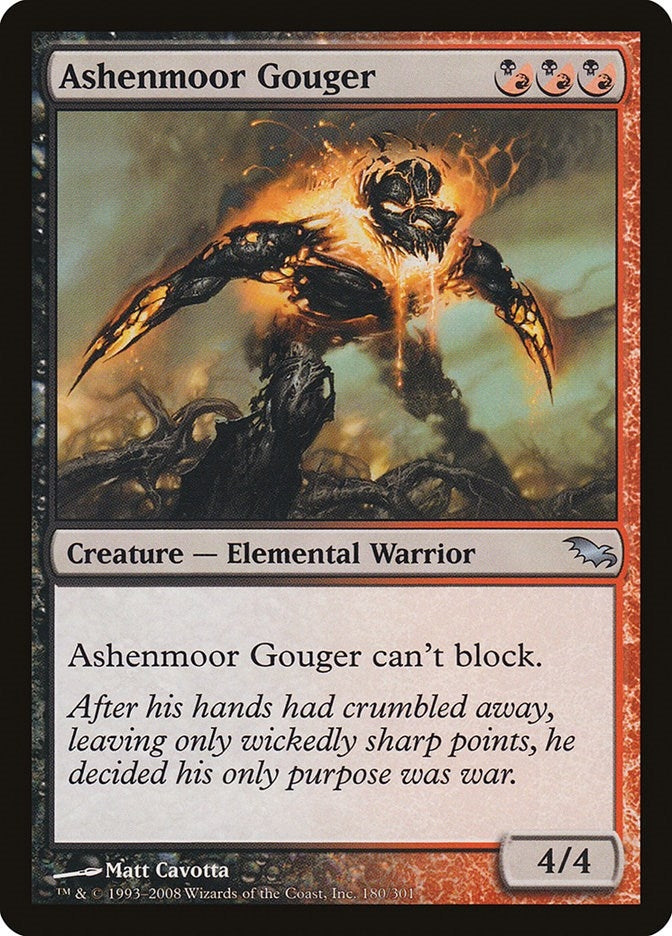 Image for Ashenmoor Gouger (180) (SHM) - Magic: The Gathering