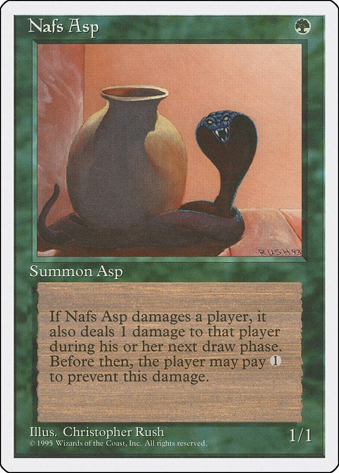 Image for Nafs Asp (4ED) - Magic: The Gathering