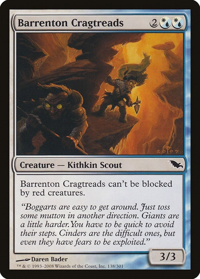 Image for Barrenton Cragtreads (138) (SHM) - Magic: The Gathering